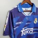 Real Madrid 94/96 Away Blue Soccer Jersey